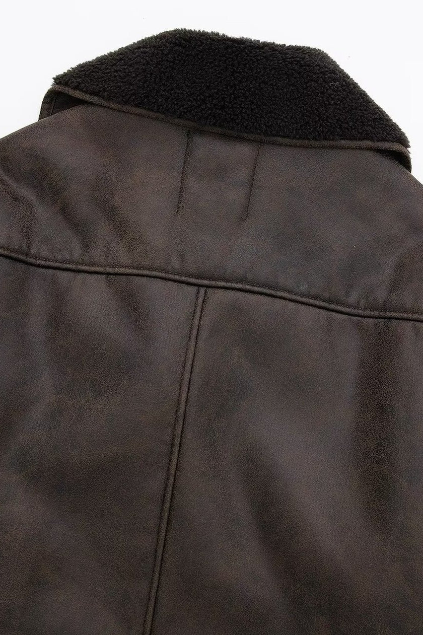 Double-Faced Shearling Jacket