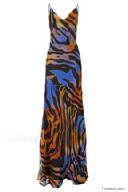 Fabienne Elegant Maxi Dress S / Floral