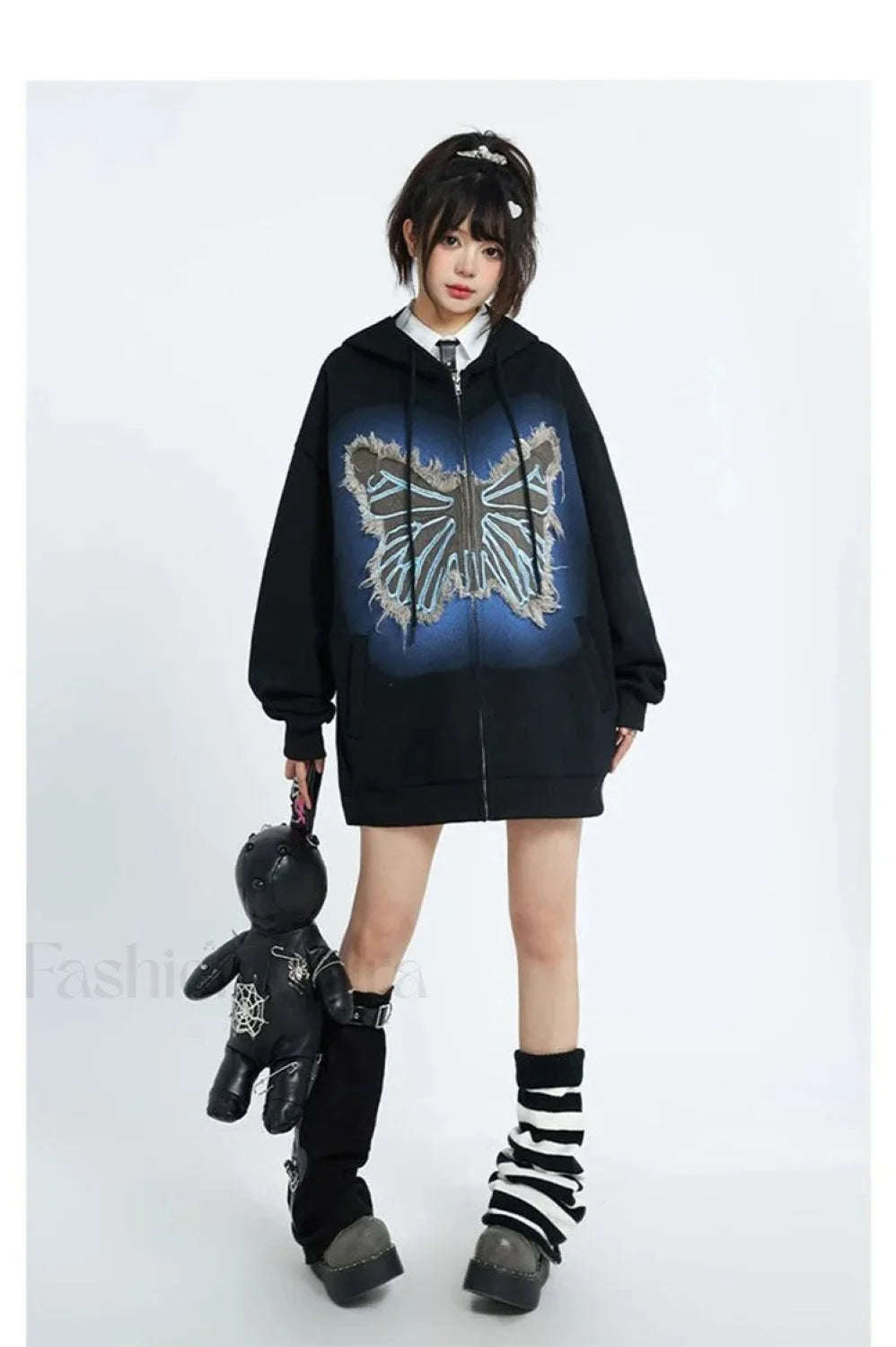 Fall Retro American Street Hoodie