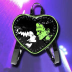 Fashion Grunge Mini Heart Punk Gothic Y2k Crossbody Rock Bag backpack1 / 29x27x9 cm