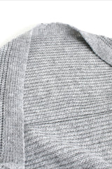 Two-Piece Knit Sweater Vest & Cardigan Dress Sweater Dress