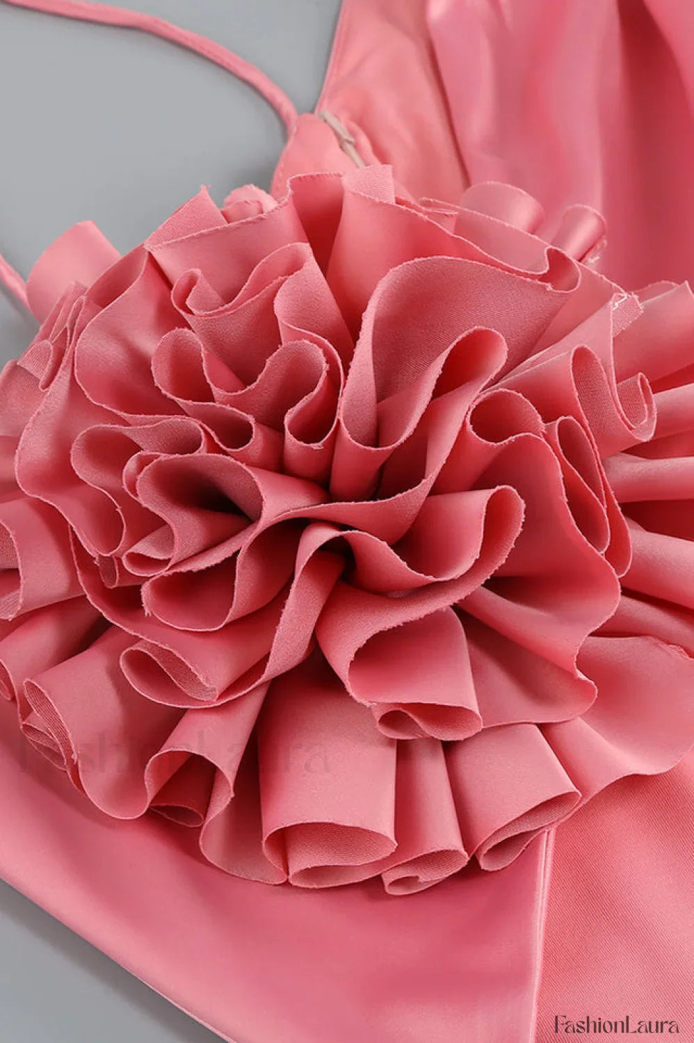 Floral Elegant Caramel Dress