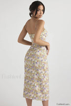 Floral Elegant Midi Sundress