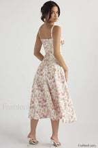 Floral Elegant Print Sundress
