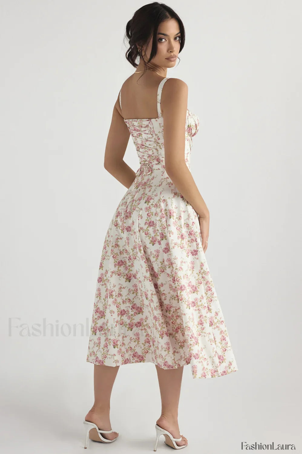 Floral Elegant Print Sundress