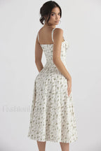 Floral Elegant Print Sundress