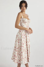 Floral Elegant Print Sundress