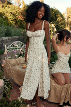 Floral Elegant Print Sundress