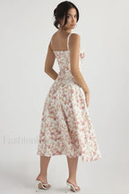 Floral Elegant Print Sundress