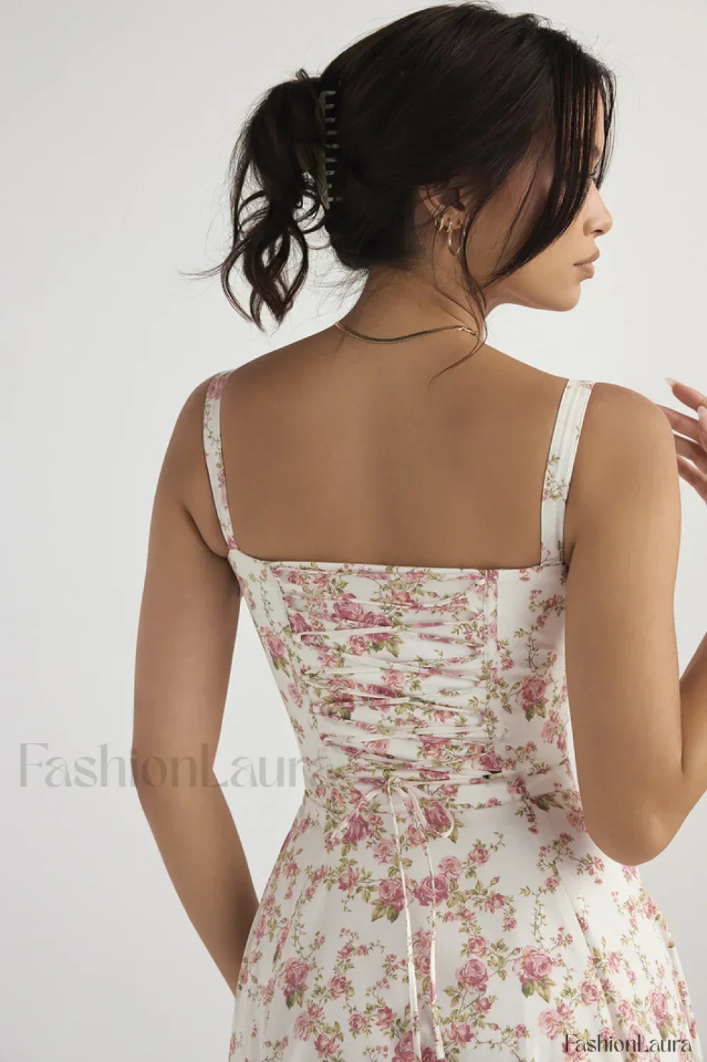 Floral Elegant Print Sundress