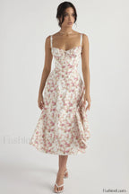 Floral Elegant Print Sundress