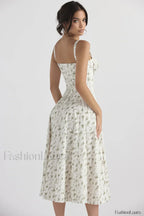 Floral Elegant Print Sundress