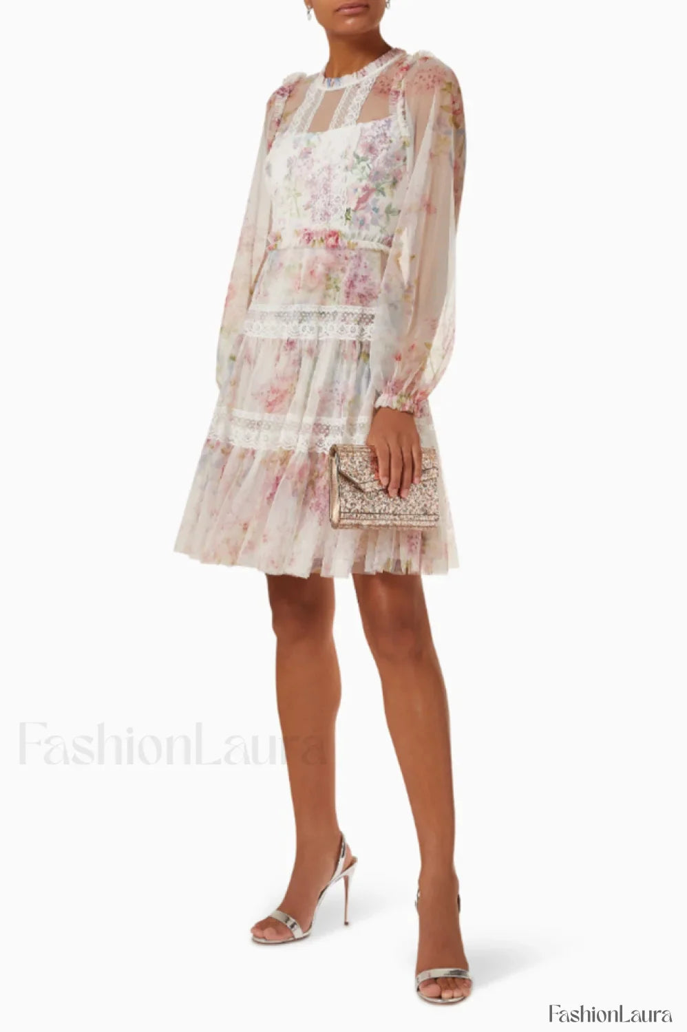 Floral Wonder Stylish Micro Mini Dress