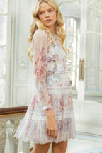 Floral Wonder Stylish Micro Mini Dress