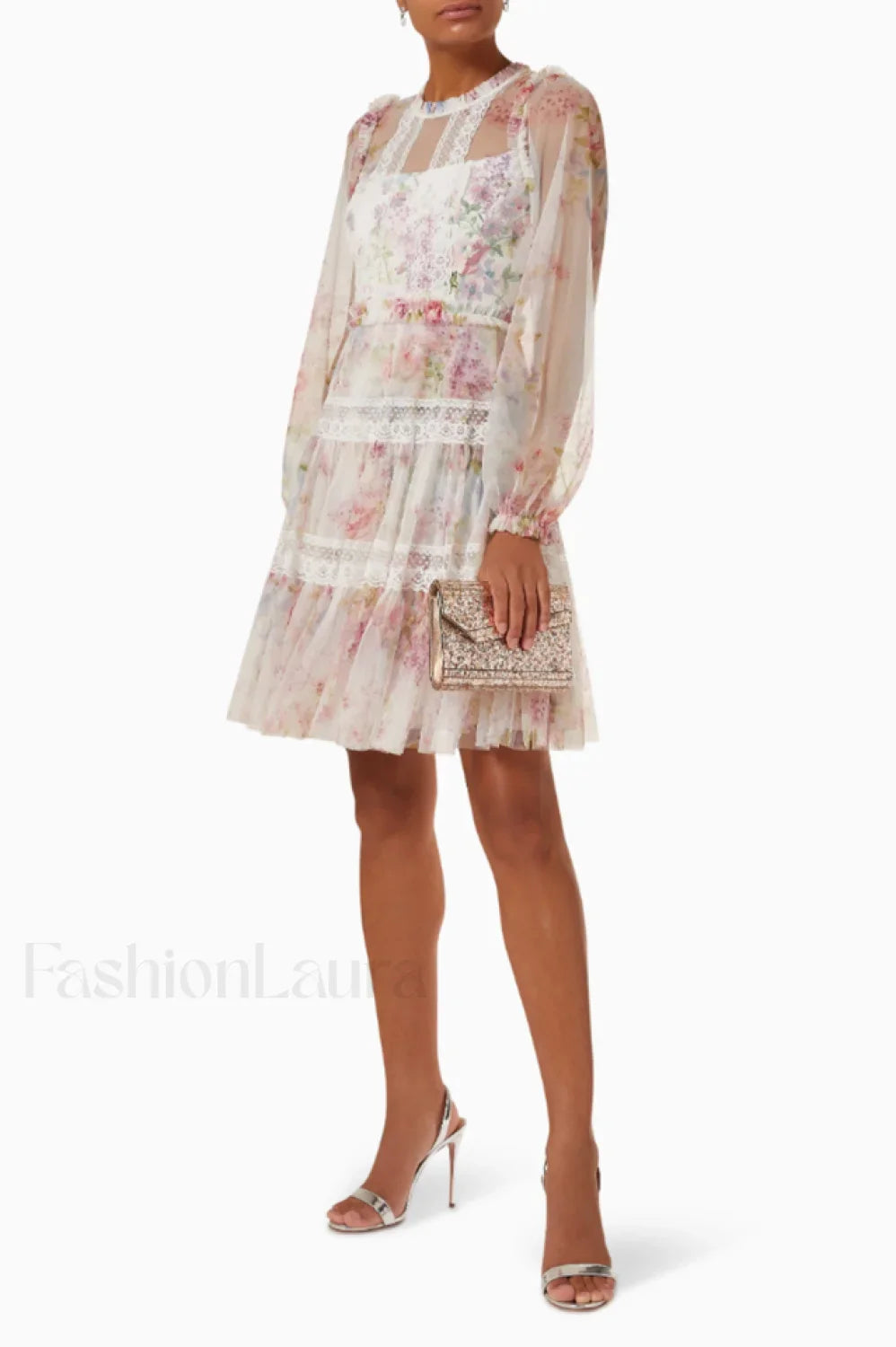 Floral Wonder Stylish Micro Mini Dress