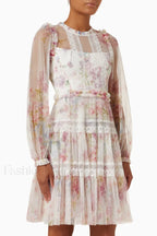 Floral Wonder Stylish Micro Mini Dress