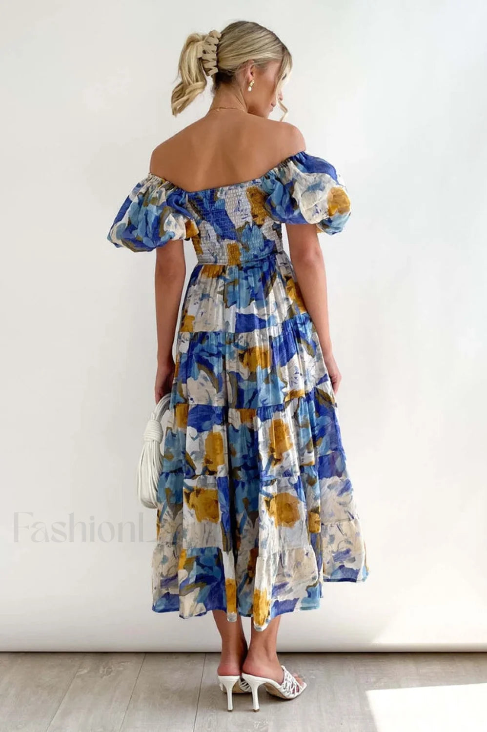 Flossy Elegant Midi Dress