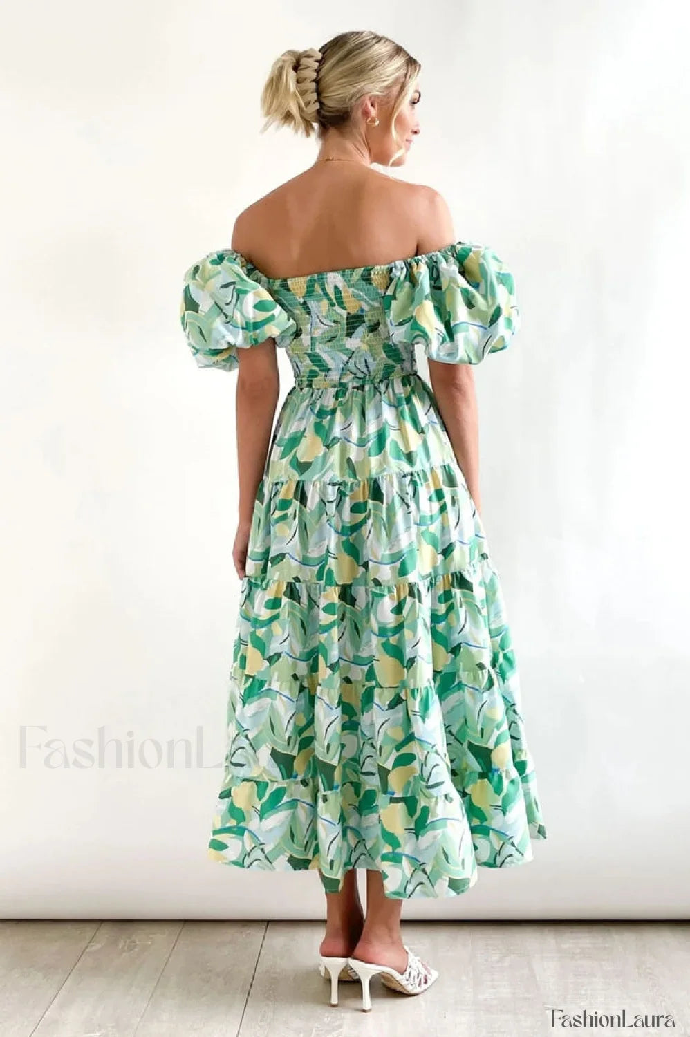 Flossy Elegant Midi Dress