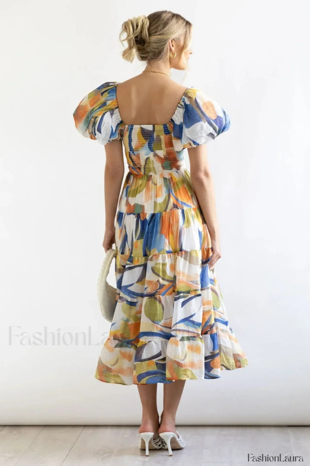 Flossy Elegant Midi Dress