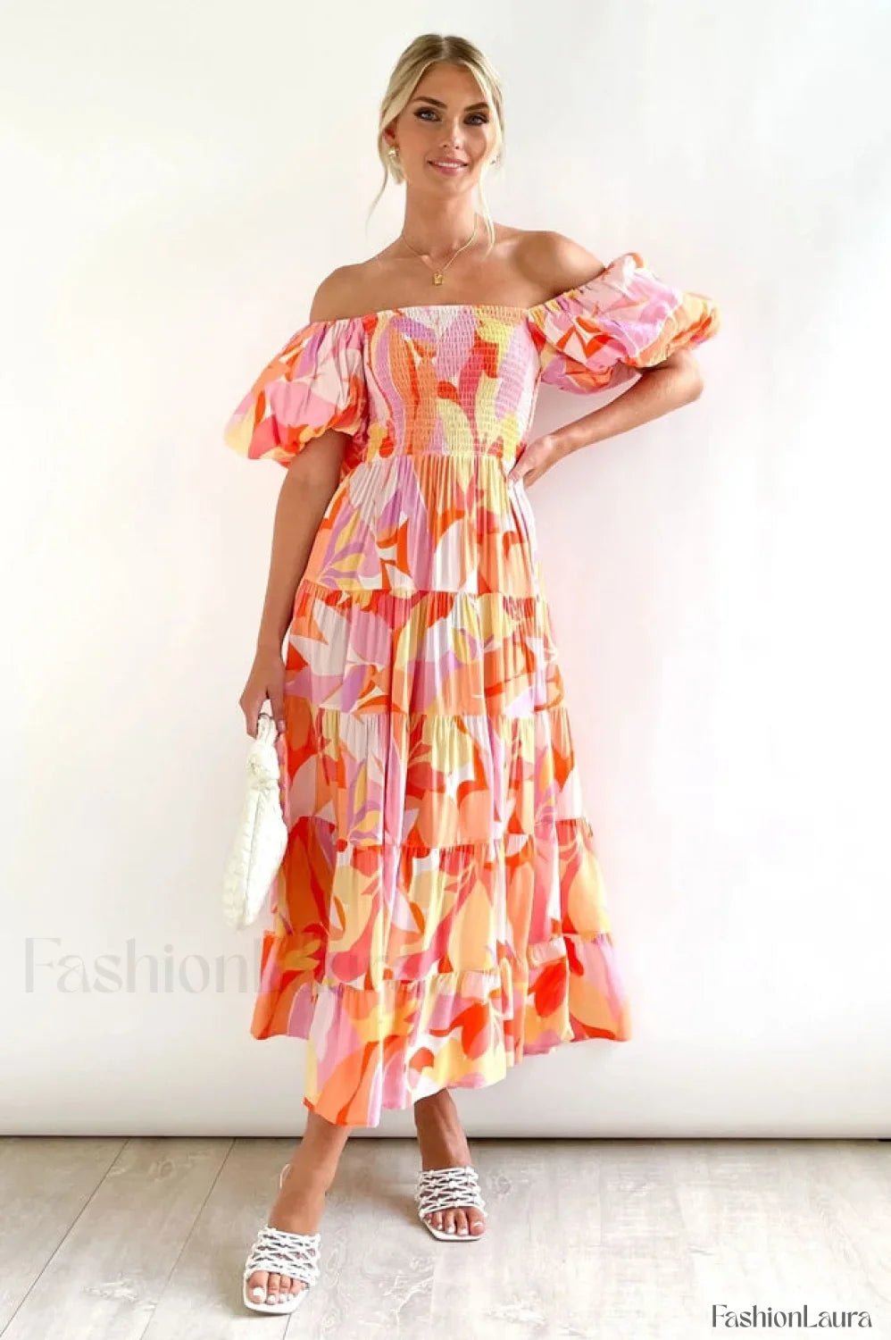 Flossy Elegant Midi Dress S / 2#