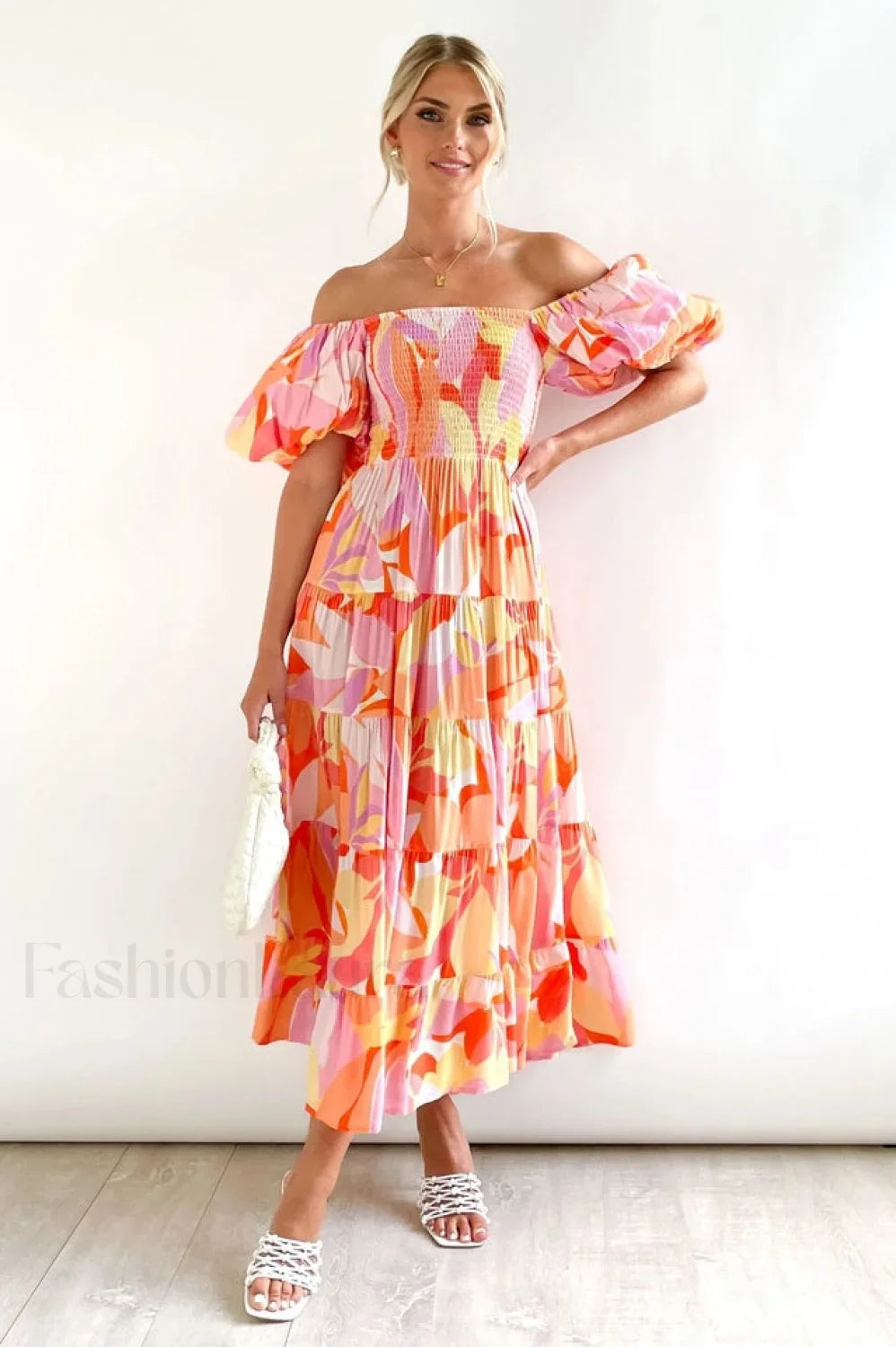 Flossy Elegant Midi Dress S / 2#