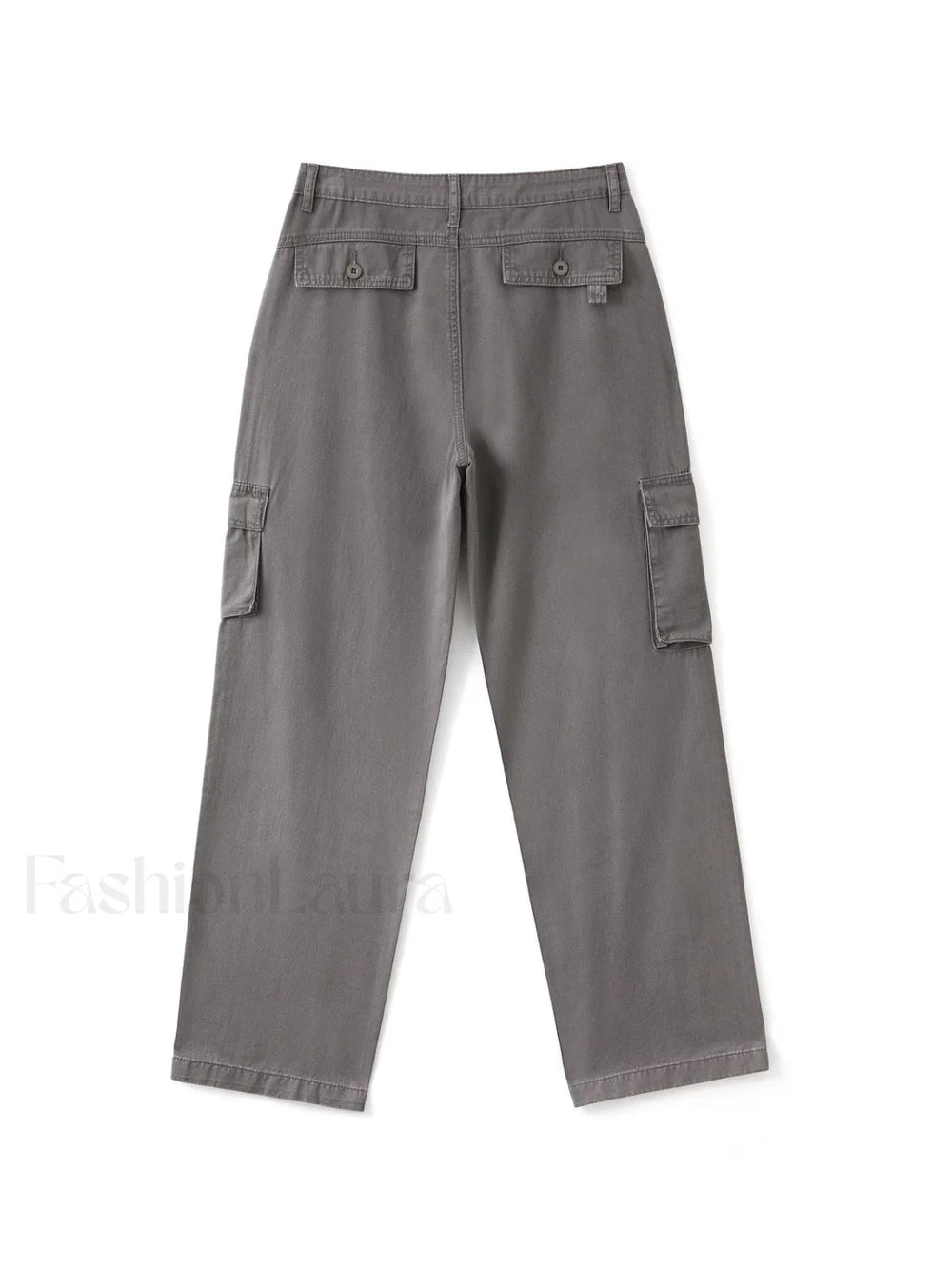 Fold Over Waist Y2K Straight Leg Pants Straight Leg Pants