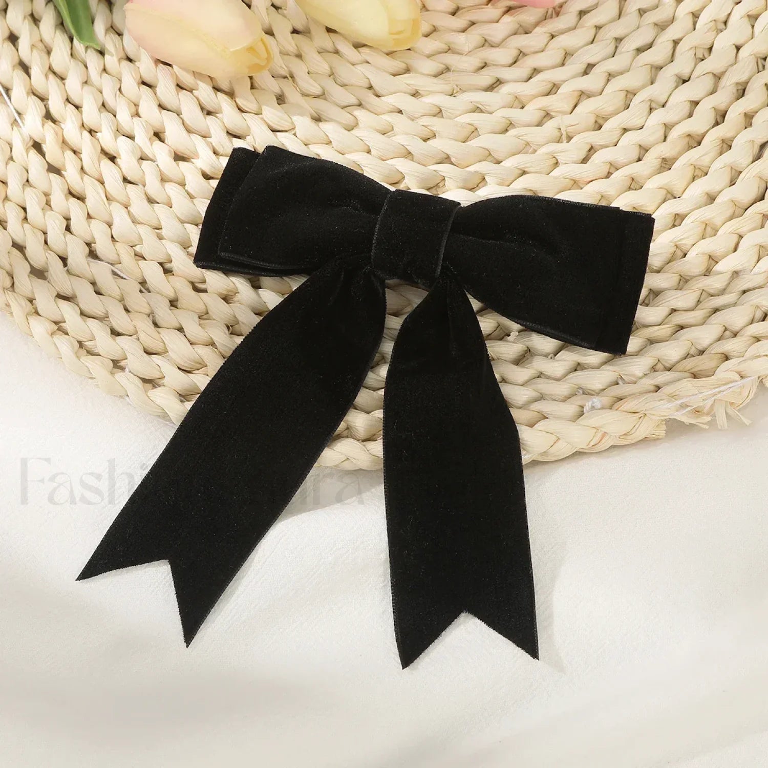 French Red Black Fashion New Year Festival Christmas Hair Accessory green