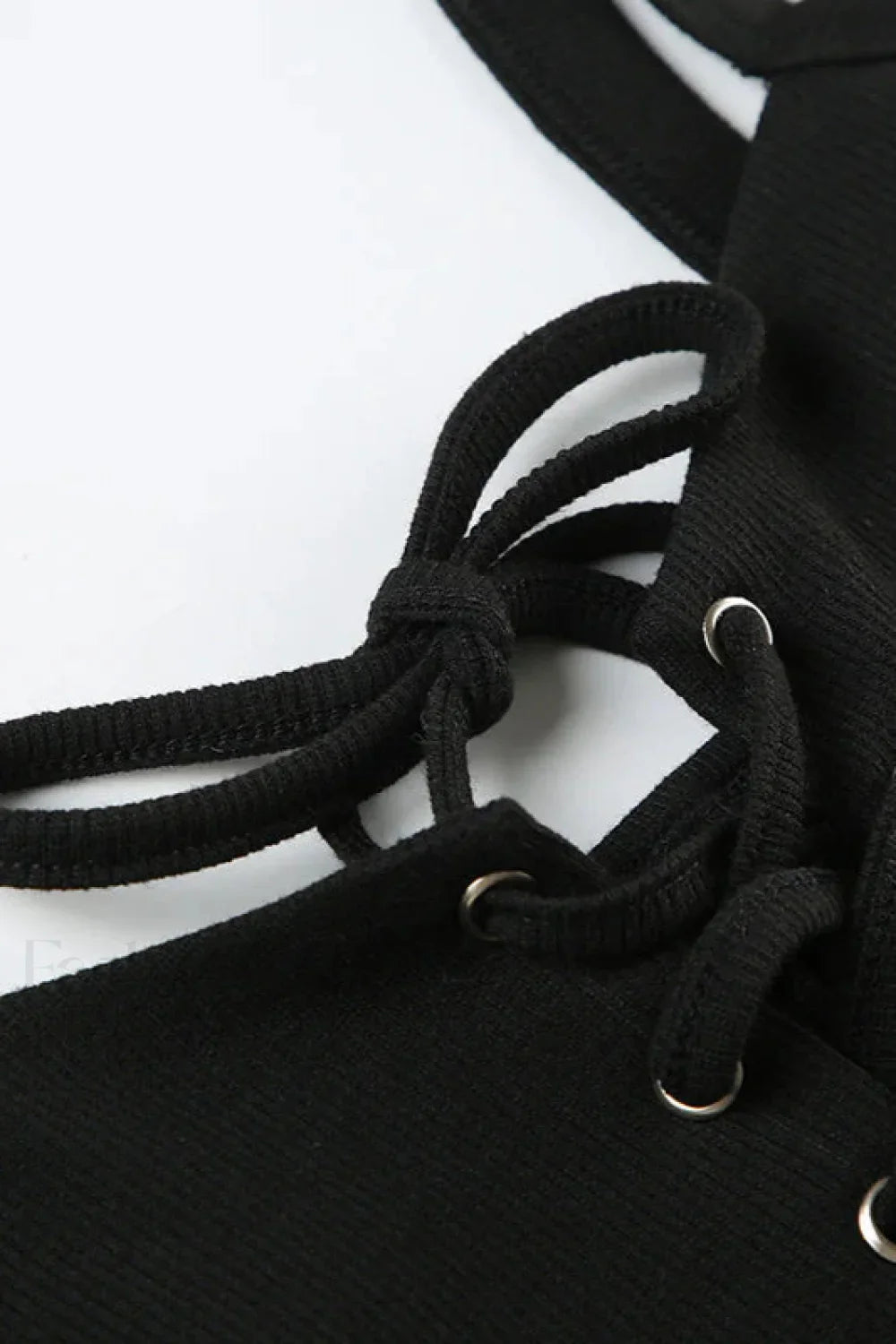 French Style V Neck Strappy High Split Waist Wrap Maxi Dress