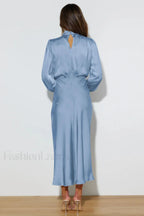 From The Source Charming High Neck Bridal Dress