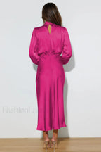 From The Source Charming High Neck Bridal Dress