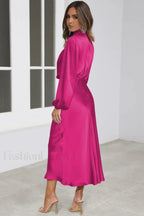 From The Source Charming High Neck Bridal Dress