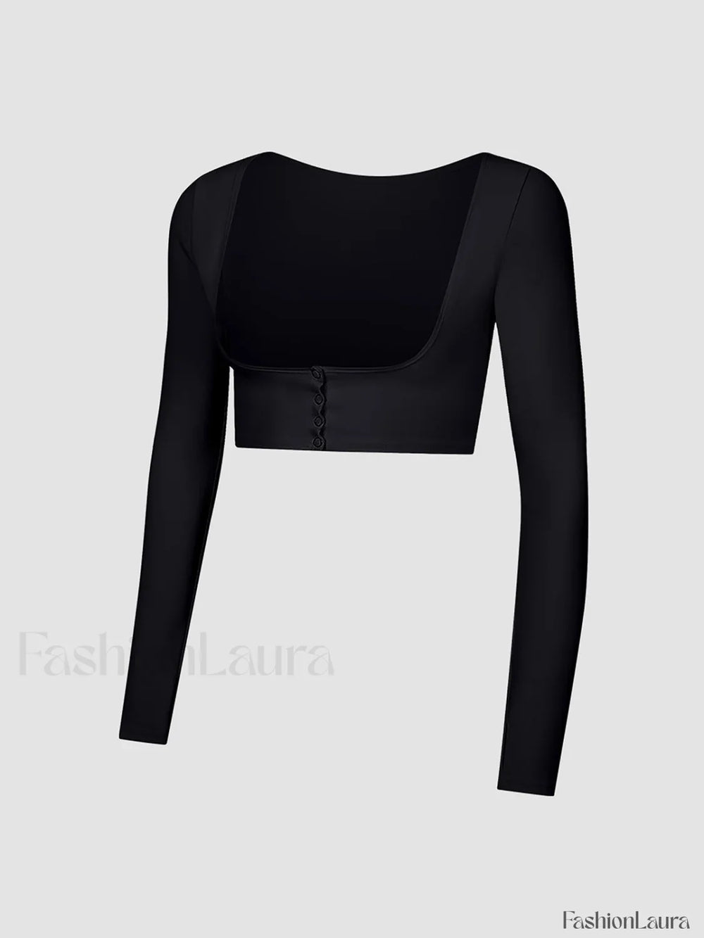 Front Charming Button Bolero T Shirts