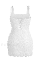 Fryni 3D Stylish Floral Mini Dress