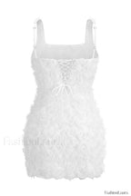 Fryni 3D Stylish Floral Mini Dress