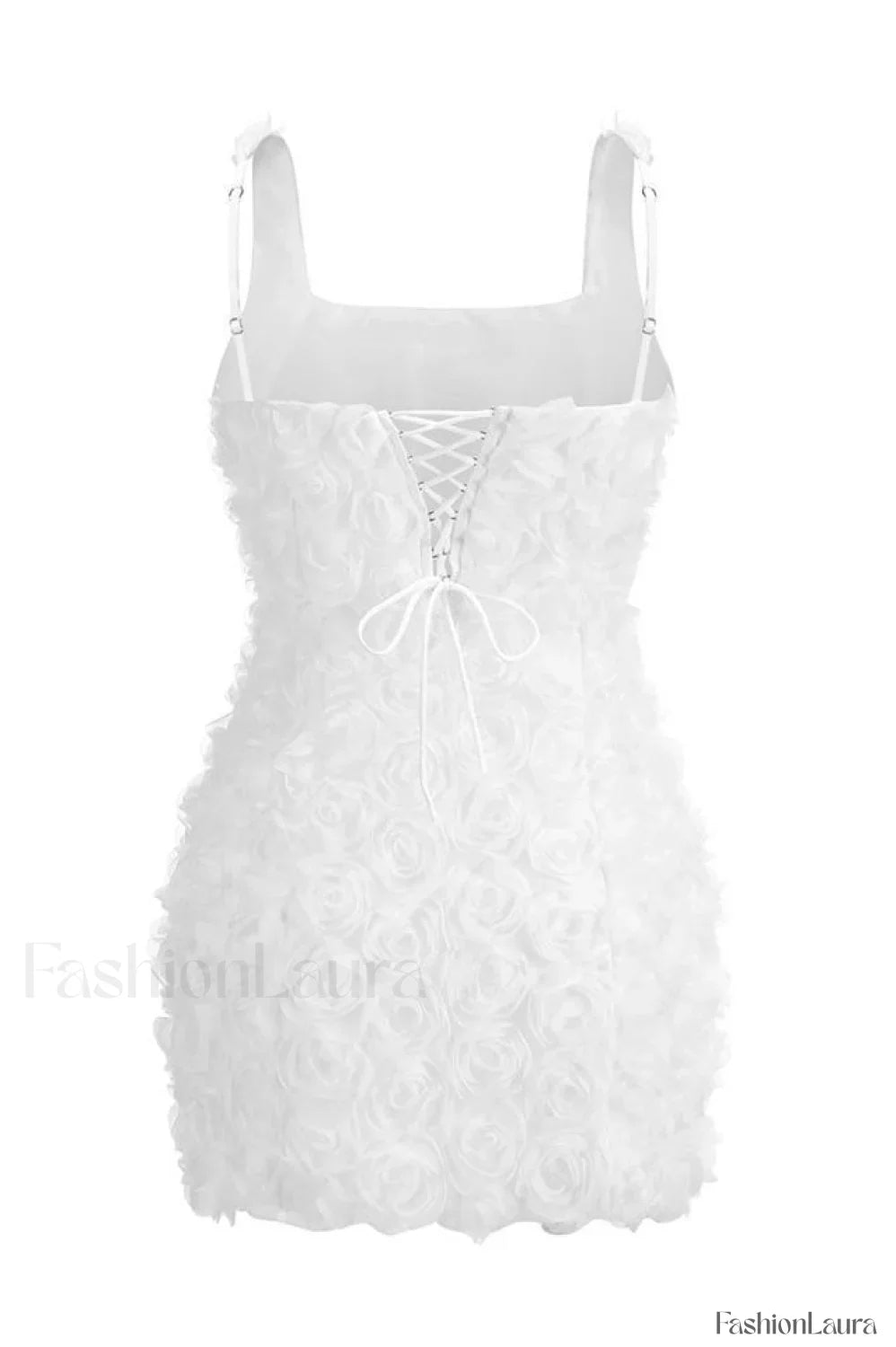 Fryni 3D Stylish Floral Mini Dress