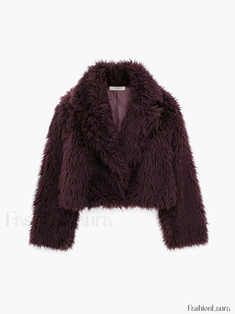 Fuzzy Faux Graceful Fur Short Coat Women Faux Fur Coats