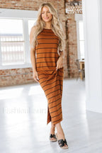 Gianna Striped Stylish Maxi Dress