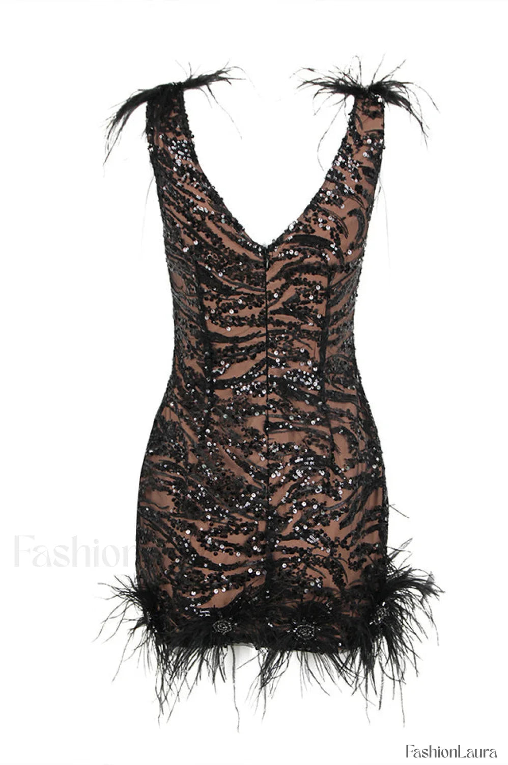 Gina Elegant Black Dress