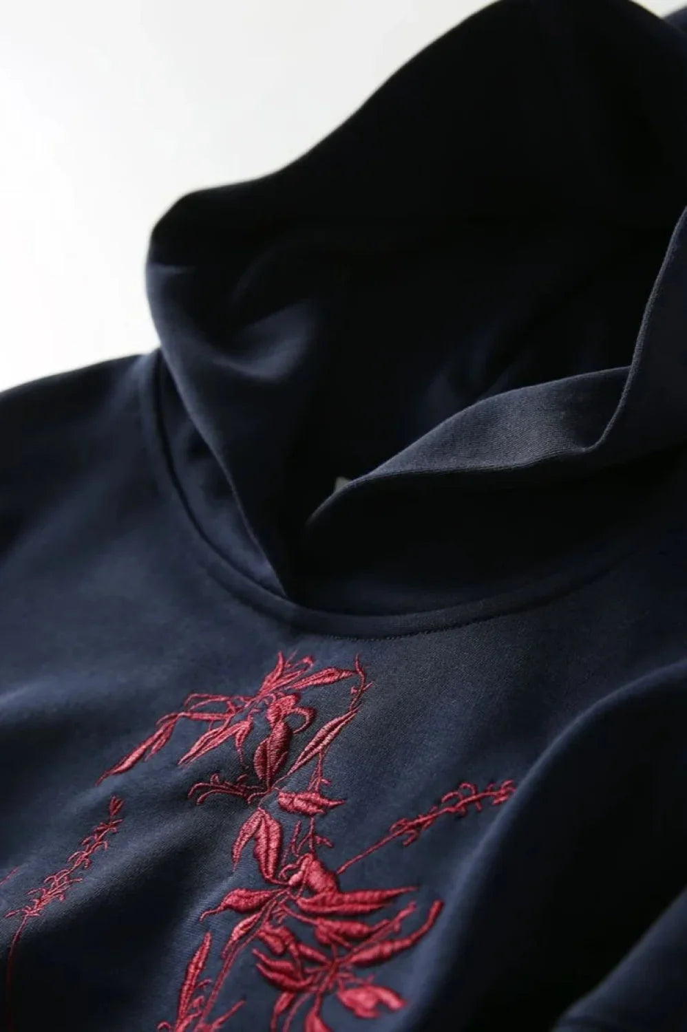 Goth Kpop Style Hooded Hoodie