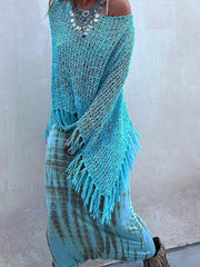 Gothic Print Pencil Maxi Skirt