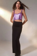Harlow Metal Stylish Cropped Top