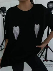 Heavy Love Hot Drill Cotton T Shirt