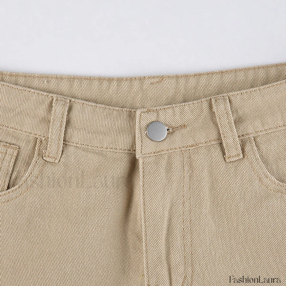 High Waisted Solid Flare Jeans Flare Jeans