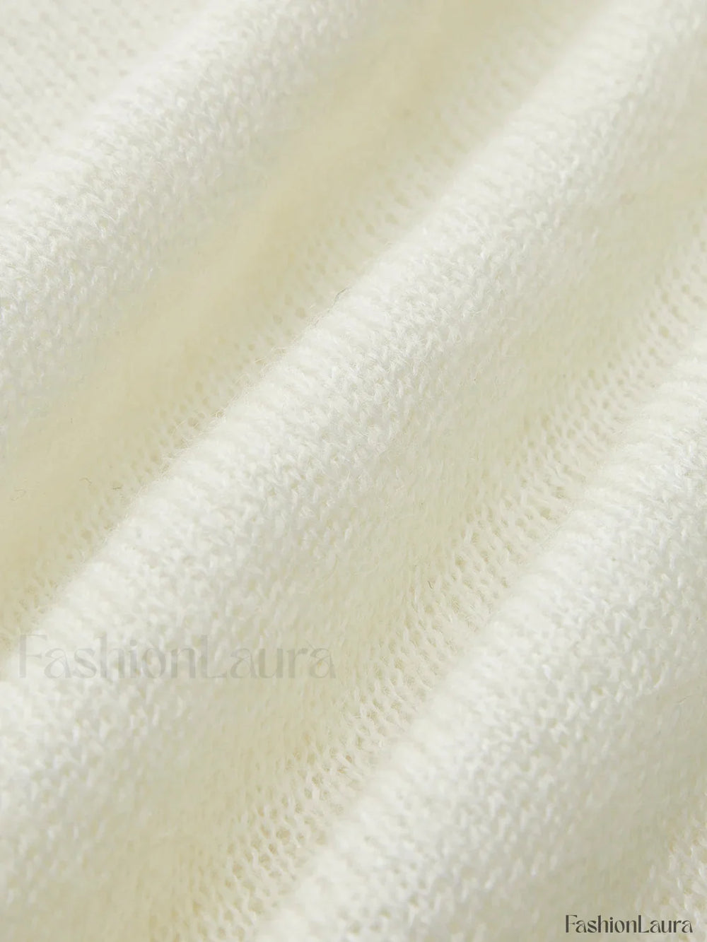 Hollow Draped Snug Knit Top Knit Tops