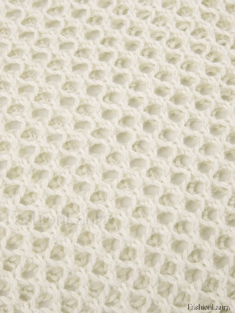 Hollow Out Star Crochet Knit Top Sweaters