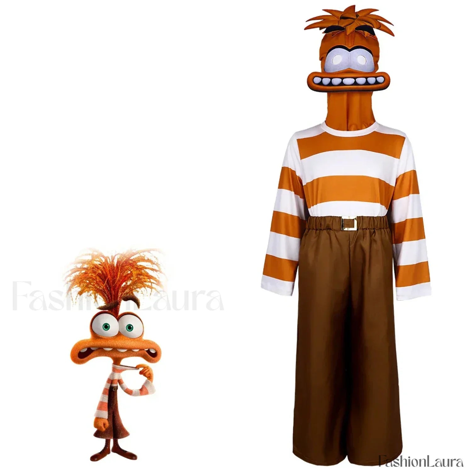 Inside Out Cosplay Kid Cartoon Halloween 2 Sadness Anger Party Disgust Joy Costume Kid size 110 / Style C