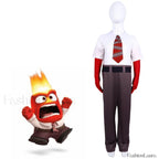 Inside Out Cosplay Kid Cartoon Halloween 2 Sadness Anger Party Disgust Joy Costume Kid size 110 / Style D