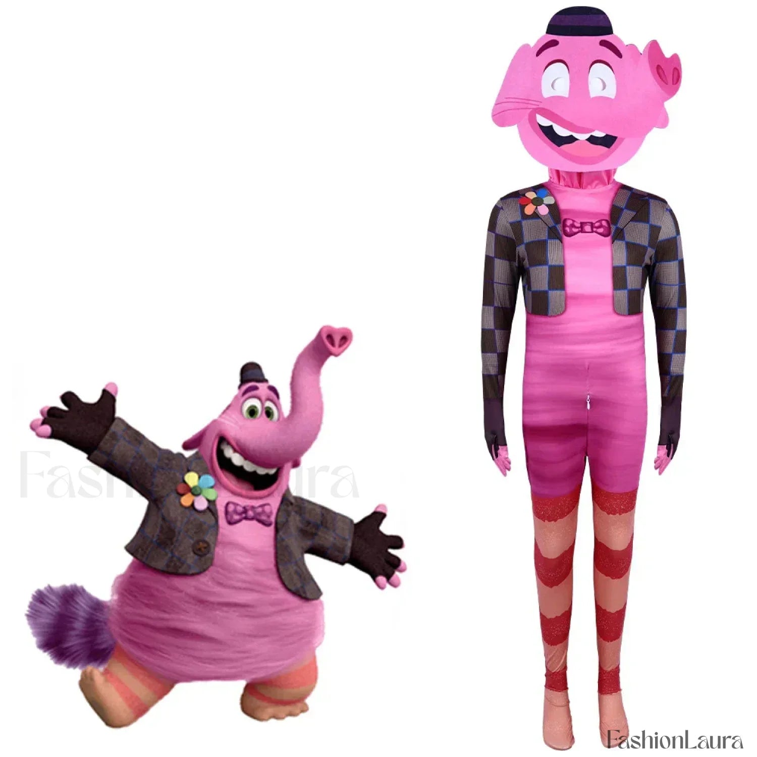 Inside Out Cosplay Kid Cartoon Halloween 2 Sadness Anger Party Disgust Joy Costume Kid size 110 / Style G