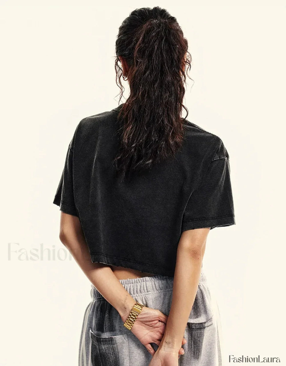 Japanese Kuromi Retro Cotton Casual T Shirt