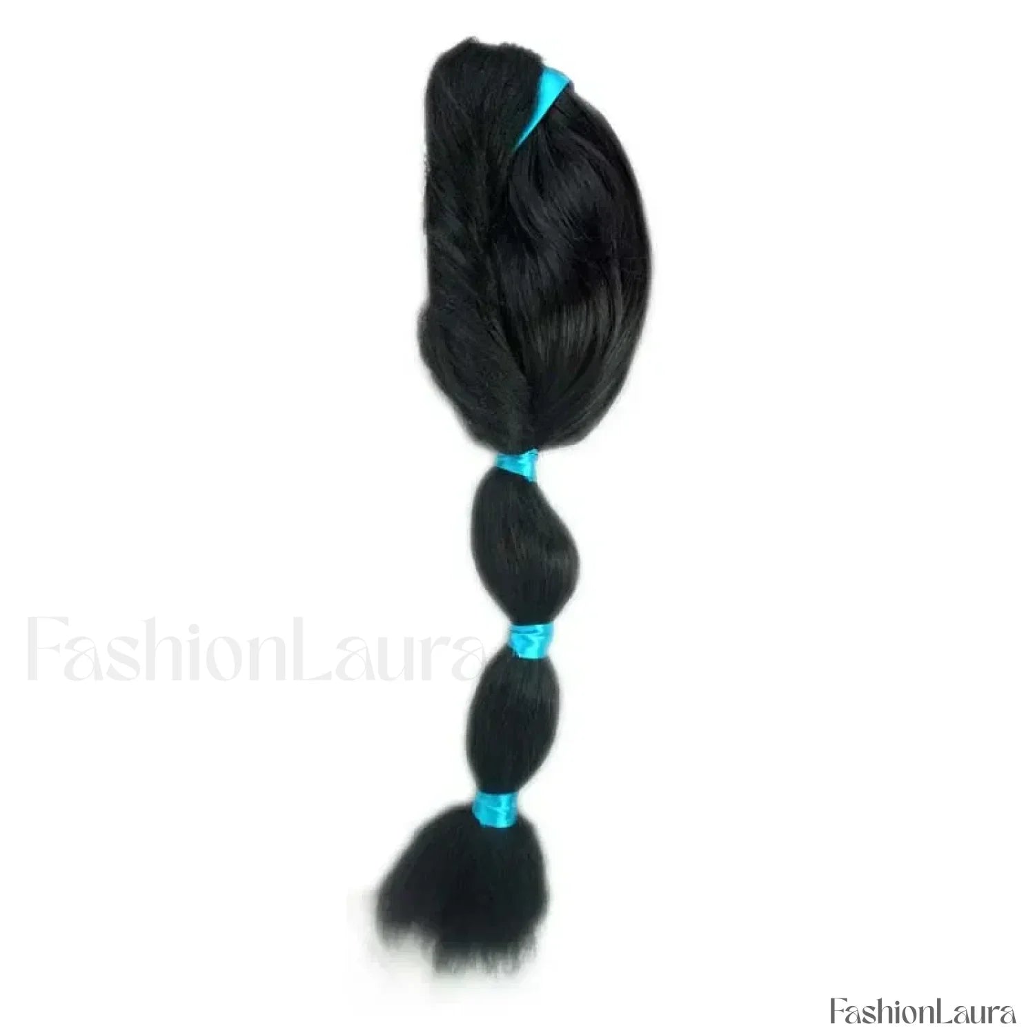 Jasmine Kid Magic Lamp Baby Girl Princess Aladdin Gown Prom Birthday Carnival Costume 2T (Tag 100) / Jasmine Wig